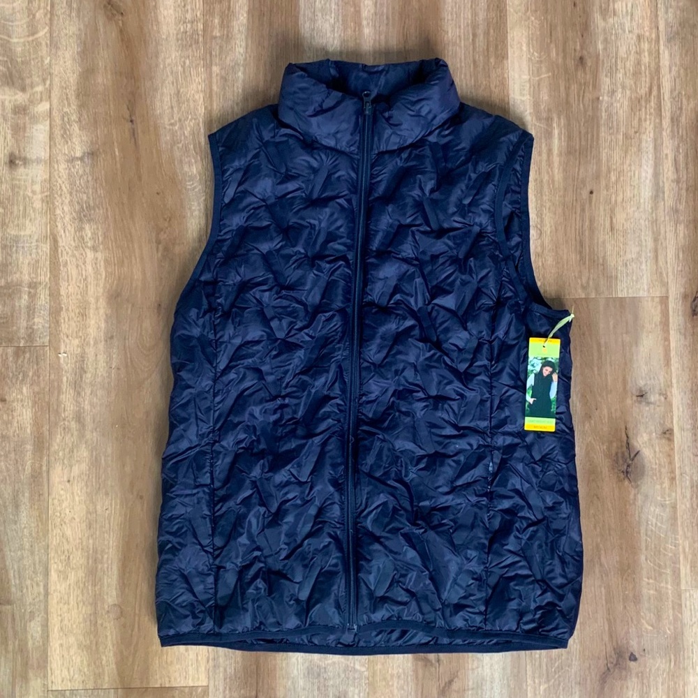 NWT Tangerine Puffy Vest